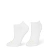 HUE Women's Massaging Liner Sock 6-Pack, Multi-Black/White/Heather Grey, One Size