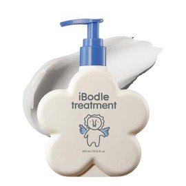 iBodle Nourishing Kids Hair Conditioner – Tangle-Free Hair, Moisture-Rich Formula with Plant Proteins for Soft | Scalp-Friendly pH | Barley & Oat Extracts | Daily Care for Growing Kids