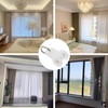 50 Pcs Curtain Track Pulley Pulley Roller for Hanging Curtains