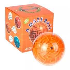 Amaze Ball Esfera Laberinto 3d Bola 10 Cm Equilibrio Puzzle Destreza