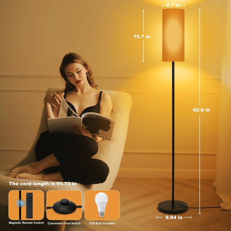 SNVHLQ Floor Lamp with Red Light - 670nm Red Night