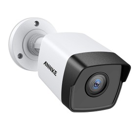 ANNKE C500 5MP PoE Security IP Bullet Camera w/ Audio,100ft EXIR 2.0 Color Night Vision, Built-in Mic, H.265+ Internet IP Camera, Digital WDR, IP67 Weatherproof, Smart Motion Alerts