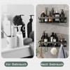 NEWKIBOU - Juego de 4 Estante Organizador Regadera para Baño,Estanteria