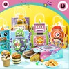 24 Pcs Robot Party Supplies Candy Gift Bags, Robot Goodie