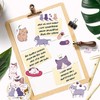 OIIKI 225 PCS Cat Scrapbook Stickers, Mini Size Laptop Stickers