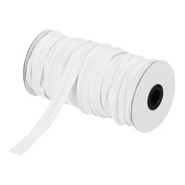 sourcing map Piping Cord Trim 20 Yards 5/8 Inch Piping Tape for Sewing DIY Crafting Fabric Edge Trim White