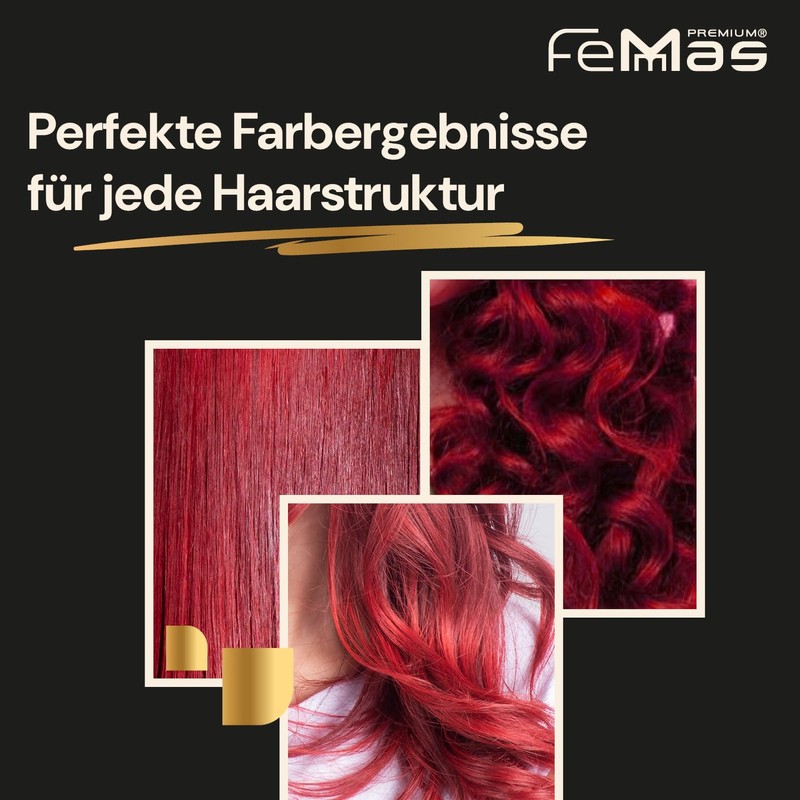 Femmas Hair Colour Cream, 100 ml Hair Colour with Argan