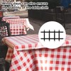 6pcs Hidden Strap Tablecloth Clips, Tablecloth Secure Straps Under Table