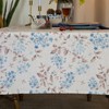 GLORY SEASON Rustic Tablecloth Classic Plant Printed Cotton-blend Fabric Table