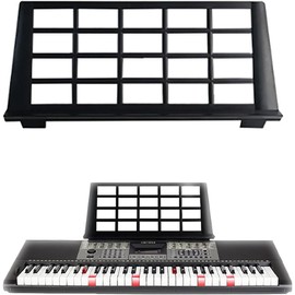 LQMBABY Black Keyboard Music Stand, Electronic Sheet Music Stands Holder, Piano Stand, Musical Instrument Parts Organ Holder, Instrument Accessories