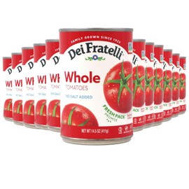 Dei Fratelli - Whole Tomatoes No Salt Added - 14.5oz - 12 pack