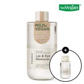 Hurdia (+50ml 1개)리프루스트 에센셜 딥 클린 립앤아이 리무버 300ml 대용량 비건 리무버 (+50ml 1 piece) Reproof Essential Deep Clean Lip & Eye Remover 300ml Large Capacity Vegan Remover