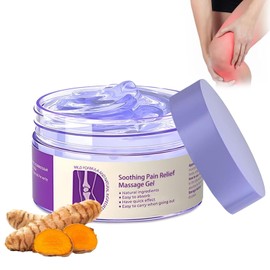 Kresin Joint Pain Gel, 100g Massage Purple Gel for Joint Activities Throughout The Body, Soothes Knees, Lumbar, Neck, Hands, and Feet