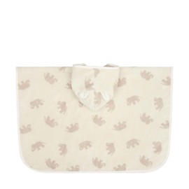 Steiff Unisex Children's Mini Basic Bath Poncho, elephant motifs