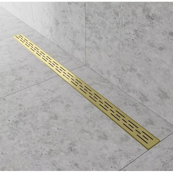 Linear Hydroware Hyd-0012 48" Linear Shower Drain gold