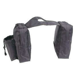 ATV UTV Snowmobile Tank Saddlebags - Waterproof Motorcycles Front Tank Bag Storage Pack Organizer Accessories with Water / Drink Pocket (Black)