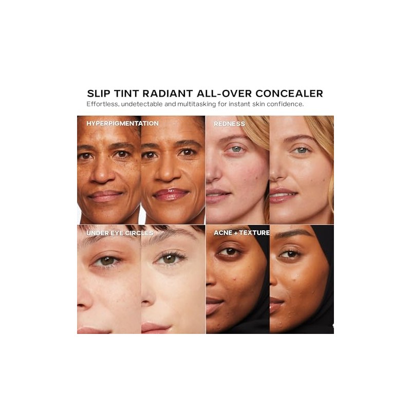 Corrector en crema radiante Slip Tint Corrector de cobertura total