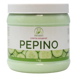 Crema detox de pepino 1 kg | purifica y equilibra todo tipo de piel