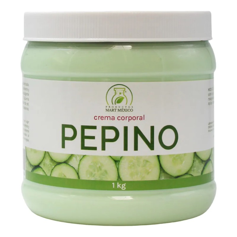Crema detox de pepino 1 kg | purifica y equilibra
