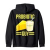 Lustiges Probiotisches Kerl Outfit Probiotika Trinken Darm Gesundheit Männer Kapuzenjacke