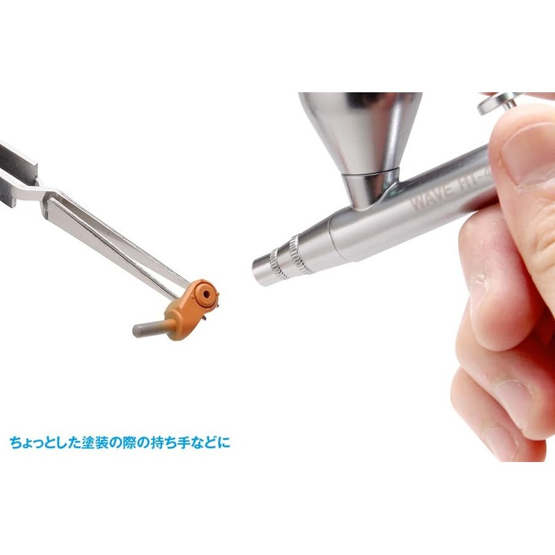 Wave Hobby Tool Series HG Reverse Working Tweezers Straight Type