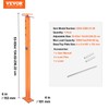 VEVOR House Floor Jack, 53"-93" Height Range, 18000 lbs Max