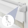 Ptwola 10pcs Valance Clips 1-7/8 Inches Window Blinds Hide Clip