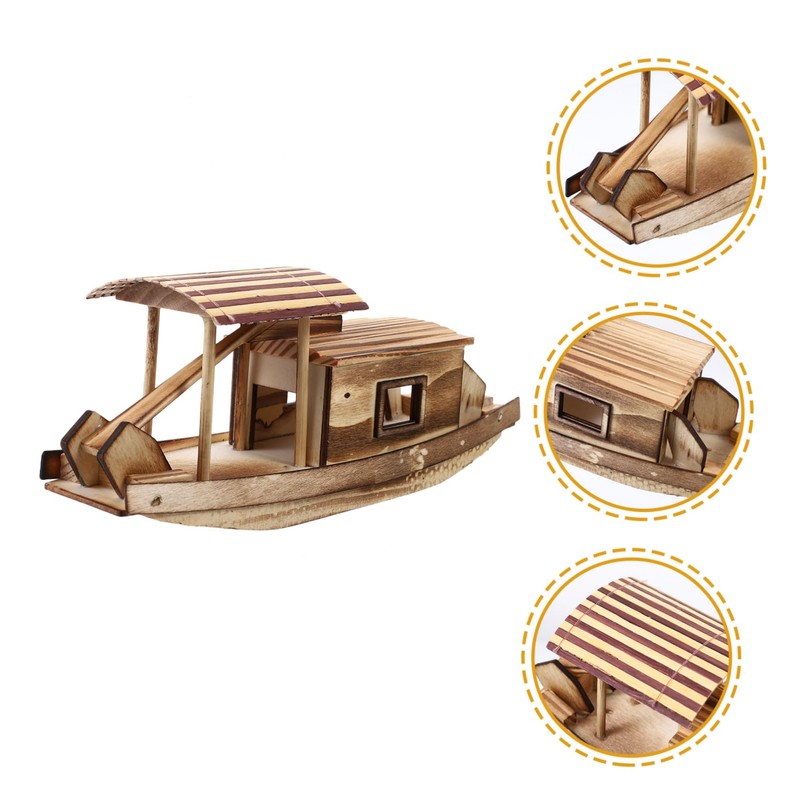 CIYODO Boat Model Decor Stylish Office Boat Decoration for Home