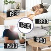 OQIMAX Digital Alarm Clock, LED Digital Alarm Clock with Temperature