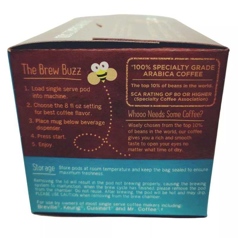 Wide Awake Coffee Pods 10-Pk Mild Blend, for K Single