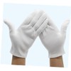 FOMIYES 12 Pair Lightweight Cotton Gloves Wear Resistant Protective Work