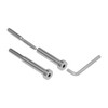 20 Pcs 3/16" Invisible Turnbuckle Kit, 316 Stainless Steel Cable