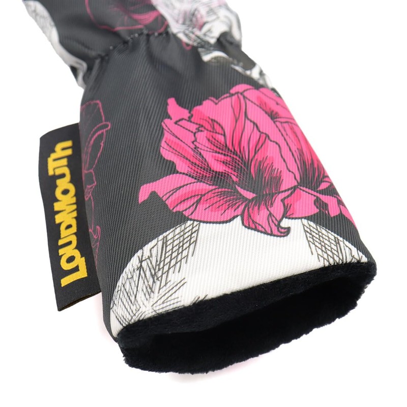 Loudmouth Golf Headcover Utility Mens Womens LM-HC0020/UT/Loudmouth/LM-HC0021/UT (297 Skull Rose)