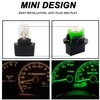 T10 194 168 LED Dash Instrument Light Bulbs Green with
