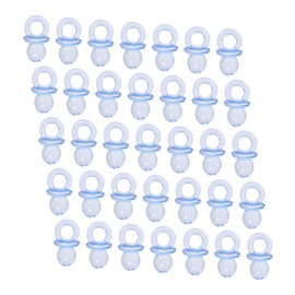 VICASKY Mini Pacifiers Set 150 Pieces Acrylic Baby Shower Decor for Boys Girls