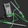 Goupchn 2PCS Heavy Duty Wire Piercing Probes Insulation Piercing Clip