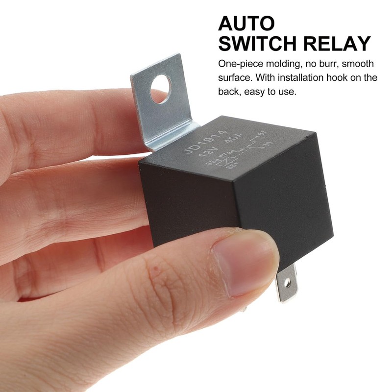 Mobestech 5pcs Relay Automotive Switch Relay Pin Car Part with