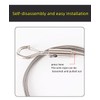 2Pcs Adjustable Picture Hanging Wire Mirror Frame Kit 2m x1.5mm