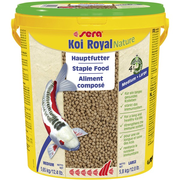 Sera 7123 Koi Royal Medium 8.7 lb 21L Pet Food, One Size