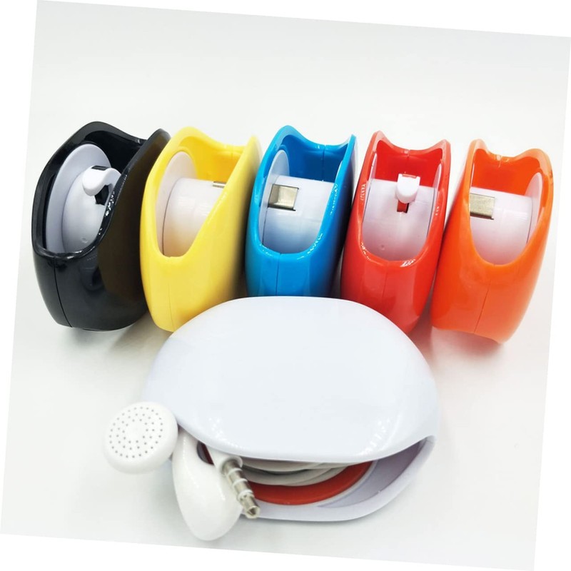 DOITOOL Automatic Roll Earphone Cable Organizer Retractable Headphone Storage Winder