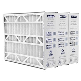 Trion Air Bear 266649-104 - 16" x 20" x 5" Pleated Air Filter, MERV 13 (3)