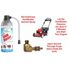 CleanCarburetor DON't REPLACE GENUINE CARBURETOR TORO LAWN MOWER 6.5HP GTS 22" RECYCLER TECUMSEH