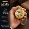 Vintage Mechanical Pocket Watch for Everyday Style – Hollow Star