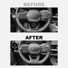 Premium Car Steering Wheel Handle Frame Cover, Compatible with Chevy