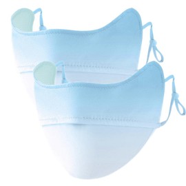 JEWYOCO Yoshizangyo UV Protection Mask, Face Cover, Washable, Reusable, Small Facial Effect, No Stifling, Face Guard, Neck Warmer, Adjustable, Summer, Sun Protection, Bicycle, Tennis, Golf, Quick
