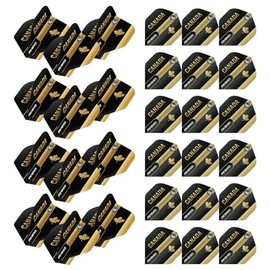 WINMAU Rhino Country Flag Design Dart Flights - 10 sets per pack (30 flights per pack) (Canada)