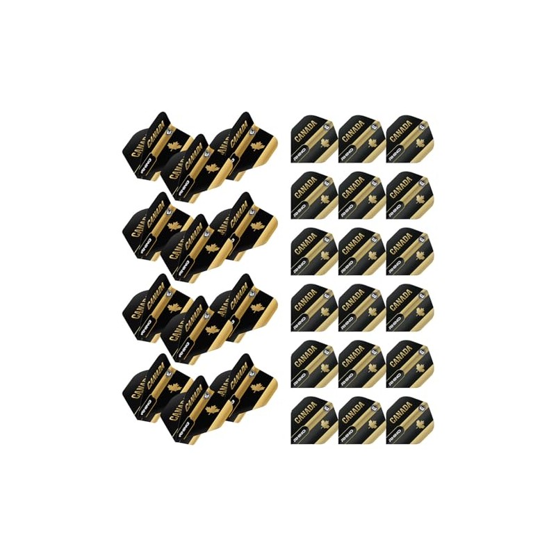 WINMAU Rhino Country Flag Design Dart Flights - 10 sets