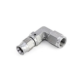 HPS Performance -3 90 Degree Stainless Steel AN Hose End, 350-9003SS