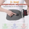Carbon Fiber Heating Belt with 3-Temperature Settings, Waist Trimmer &