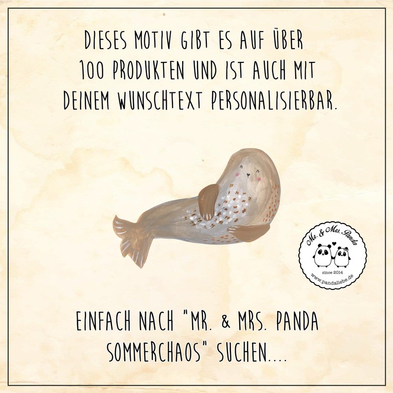 Mr. & Mrs. Panda Tasse Sommerchaos - Geschenk, unvergessliche Momente,